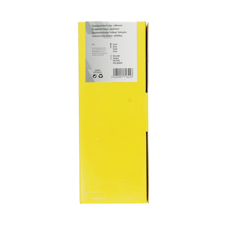 Afbeelding laden in galerijviewer, Mack 1006996 - spaanplschrf. vzkop-zelfb geelverzinkt 50st 6 x 200mm | 2 stuks