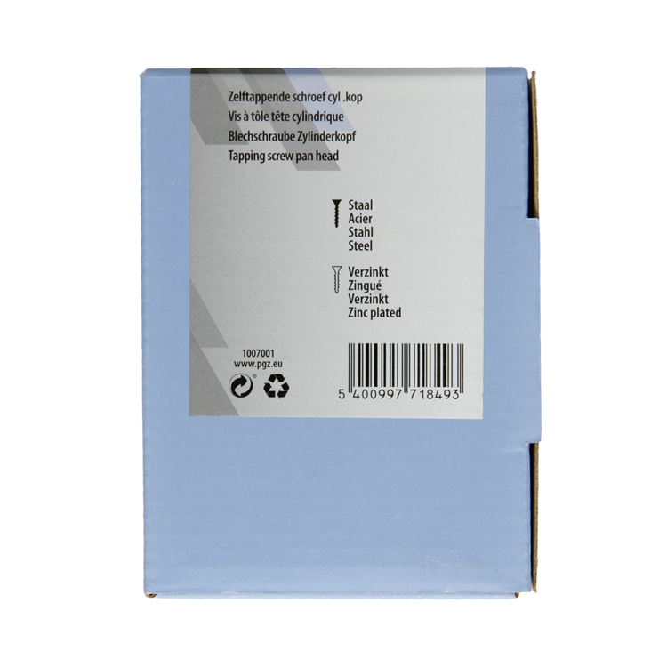 Chargez l'image dans la visionneuse de la galerie, Mack 1007001 - zelftap. schroef cyl. kop 100 100 st 4,8x32mm | 5 stuks