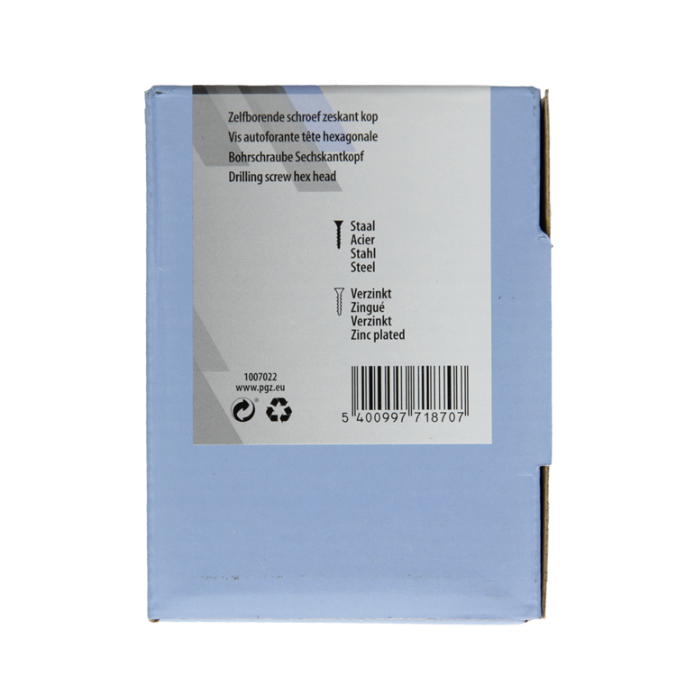 Afbeelding laden in galerijviewer, Mack 1007022 - zelfbor. schroef zeskant 200 200 st 4,8x25mm | 5 stuks