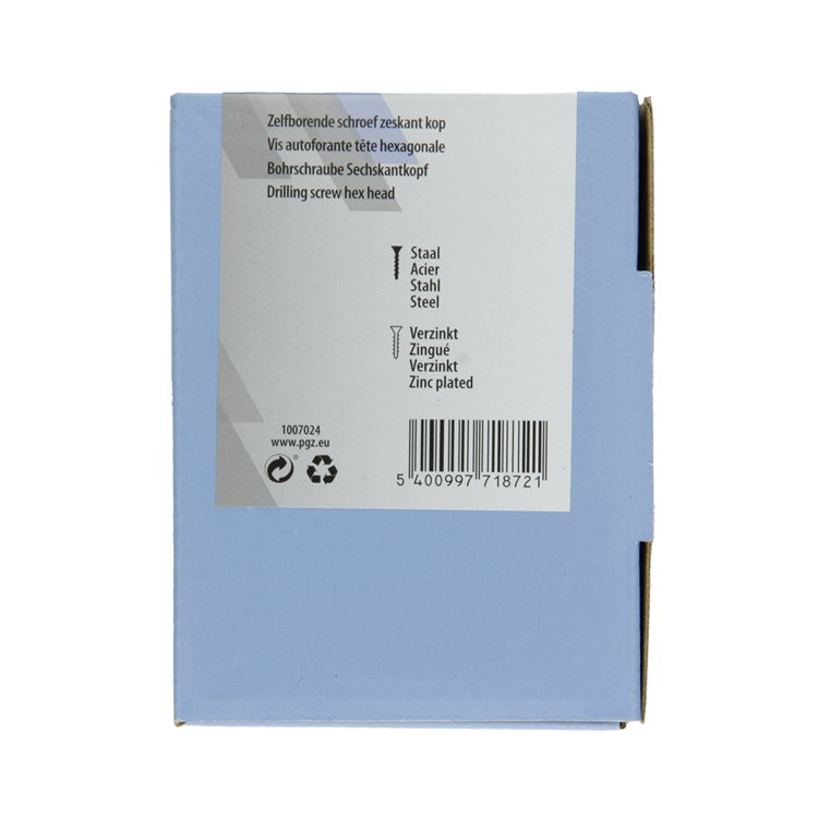 Afbeelding laden in galerijviewer, Mack 1007024 - zelfbor. schroef zeskant 100 100 st 5,5x32mm | 5 stuks