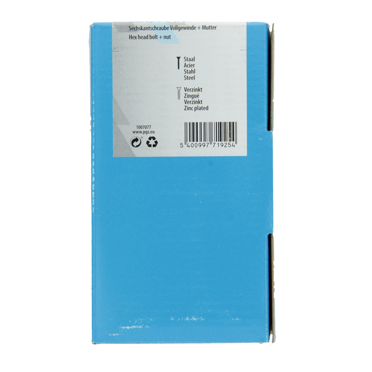 Afbeelding laden in galerijviewer, Mack 1007077 - tapbout + moer verzinkt 100 st 8 x 20 mm | 5 stuks