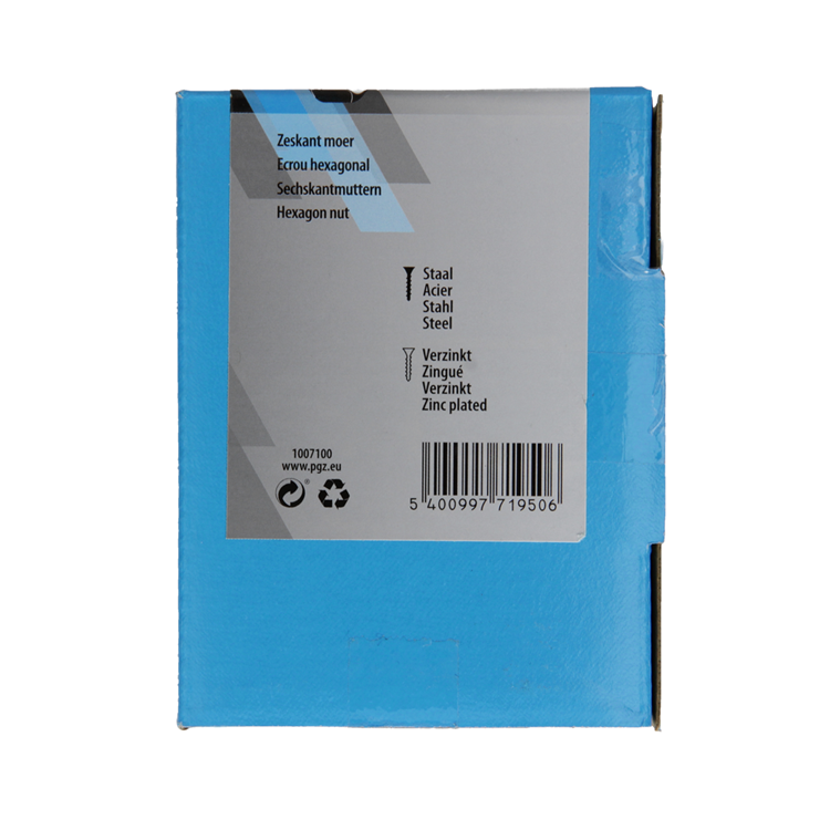 Afbeelding laden in galerijviewer, Mack 1007100 - zeskantmoeren 25 st m14 | 5 stuks