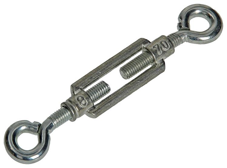 Laden Sie das Bild in Galerie -Viewer, Mack 1008542 - 2 spanners 2 ogen m8 x 70mm verzinkt | 10 stuks