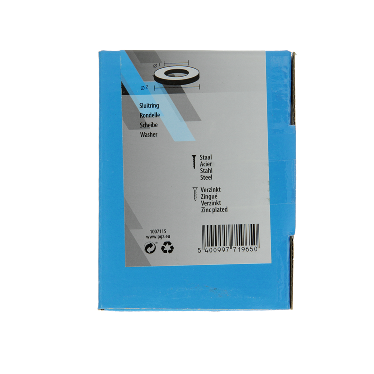 Afbeelding laden in galerijviewer, Mack 1007115 - sluitringen 50 st m16 | 5 stuks