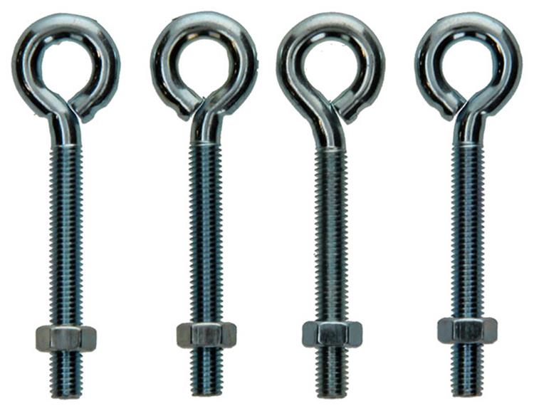 Afbeelding laden in galerijviewer, Mack 1008545 - 4 oogbouten + moer m5 x 40mm verzinkt | 10 stuks