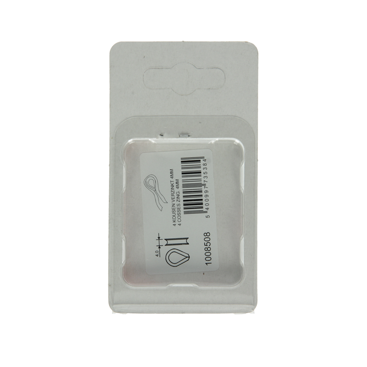 Afbeelding laden in galerijviewer, Mack 1008508 - 4 kousen 4mm verzinkt | 10 stuks