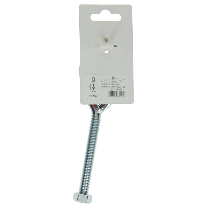 Afbeelding laden in galerijviewer, Mack 1008540 - 1 putring m12 x 100mm verzinkt | 10 stuks
