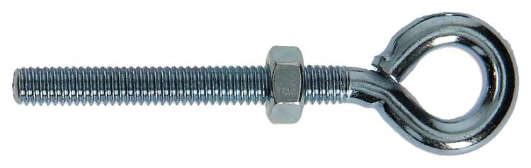 Afbeelding laden in galerijviewer, Mack 1008547 - 2 oogbouten + moer m6 x 50mm verzinkt | 10 stuks