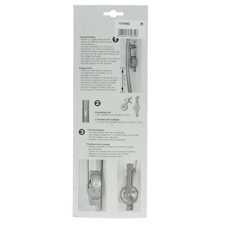 Afbeelding laden in galerijviewer, Mack 1010092 - 1 lintoproller opzet 6m 22mm | 5 stuks