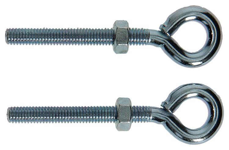 Afbeelding laden in galerijviewer, Mack 1008547 - 2 oogbouten + moer m6 x 50mm verzinkt | 10 stuks