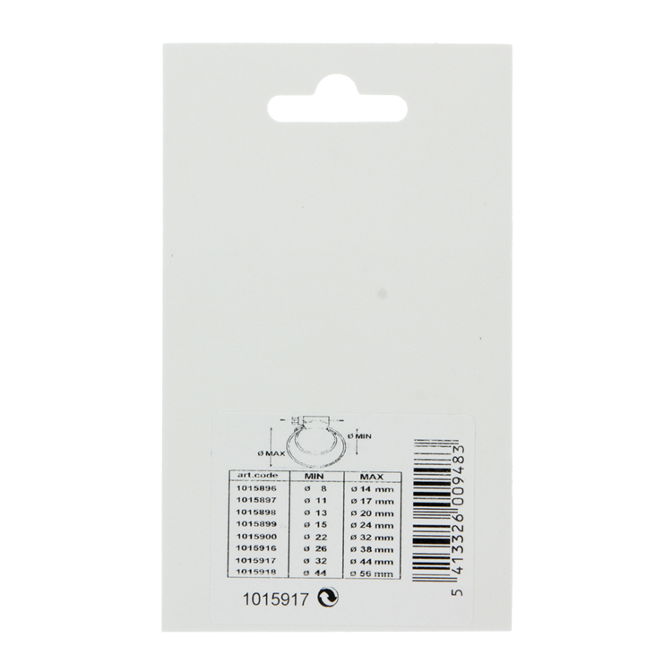 Afbeelding laden in galerijviewer, Mack 1015917 - slangklem verz 32-44mm 2st | 10 stuks