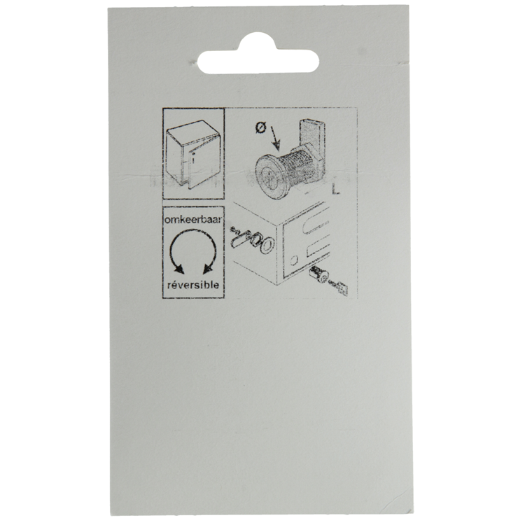 Afbeelding laden in galerijviewer, Mack 1013582 - 1 brievenkastslot verchroomd 13mm | 5 stuks