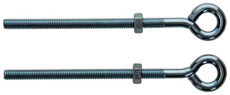 Afbeelding laden in galerijviewer, Mack 1008550 - 2 oogbouten + moer m6 x 100mm verzinkt | 10 stuks