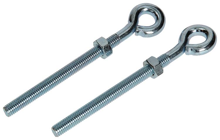 Afbeelding laden in galerijviewer, Mack 1008552 - 2 oogbouten + moer m8 x 100mm verzinkt | 10 stuks