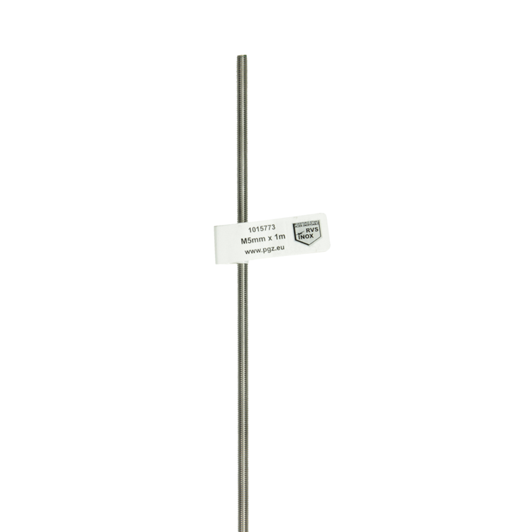 Afbeelding laden in galerijviewer, Mack 1015773 - draadeinden inox a2 din 976 m5x1m | 10 stuks