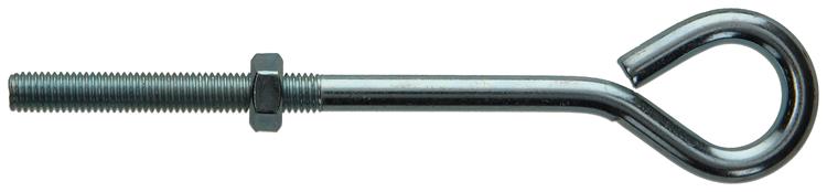 Afbeelding laden in galerijviewer, Mack 1008555 - 2 oogbouten + moer m10 x 150mm verzinkt | 10 stuks