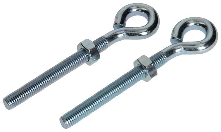 Afbeelding laden in galerijviewer, Mack 1008557 - 2 oogbouten + moer m10 x 100mm verzinkt | 10 stuks