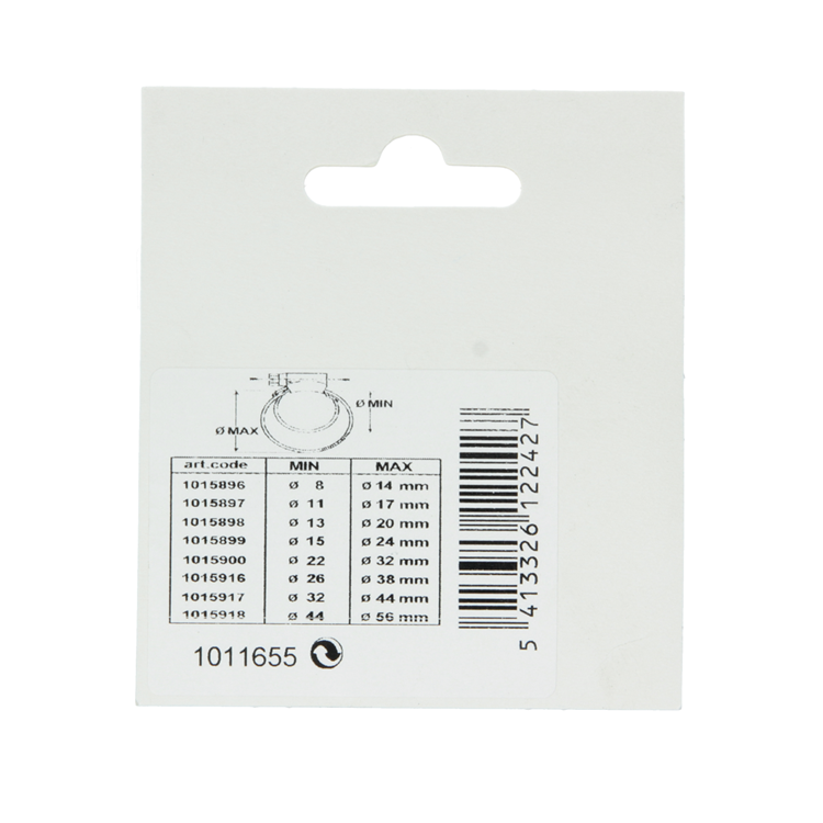 Afbeelding laden in galerijviewer, Mack 1011655 - 2 mini spanringen verzinkt 9x11mm | 10 stuks