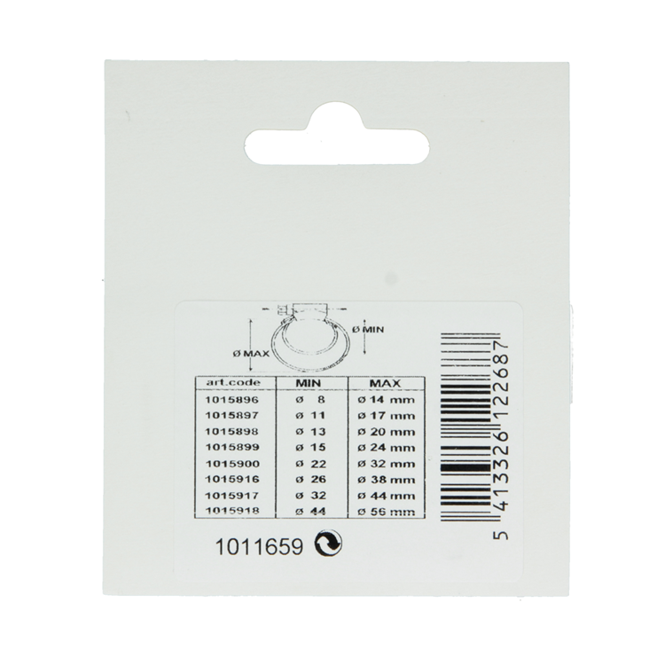 Afbeelding laden in galerijviewer, Mack 1011659 - 2 mini spanringen verzinkt 13x15mm | 10 stuks