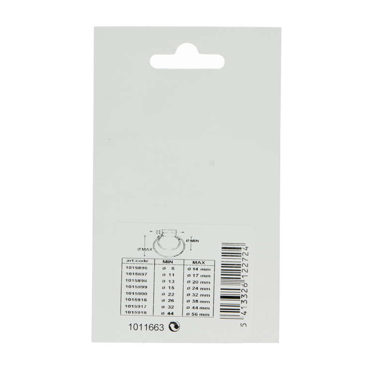 Afbeelding laden in galerijviewer, Mack 1011663 - slangklem inox 23-35mm 2st | 10 stuks