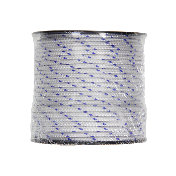 Afbeelding laden in galerijviewer, Mack 1014934 - pp gevlochten wit blauw bobijn4mm 50m | 5 stuks