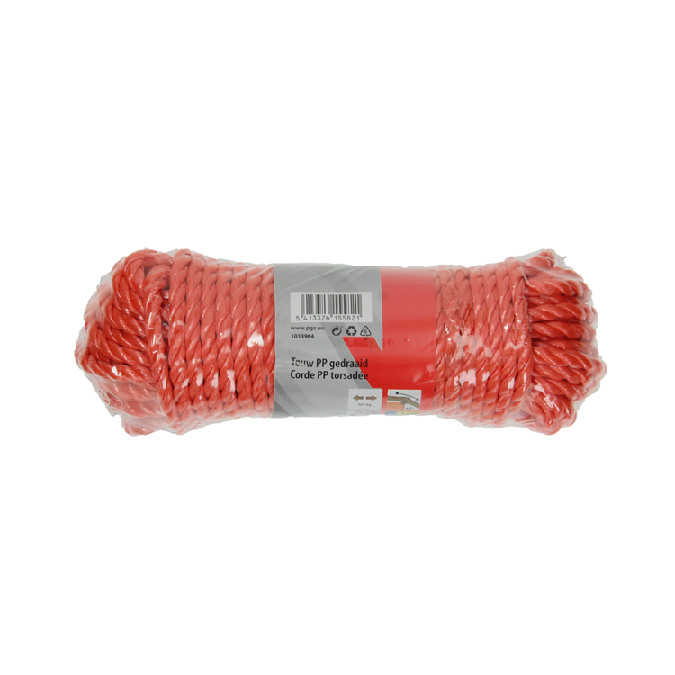 Afbeelding laden in galerijviewer, Mack 1013964 - pp gedraaid oranje streng 6mm 15m | 5 stuks