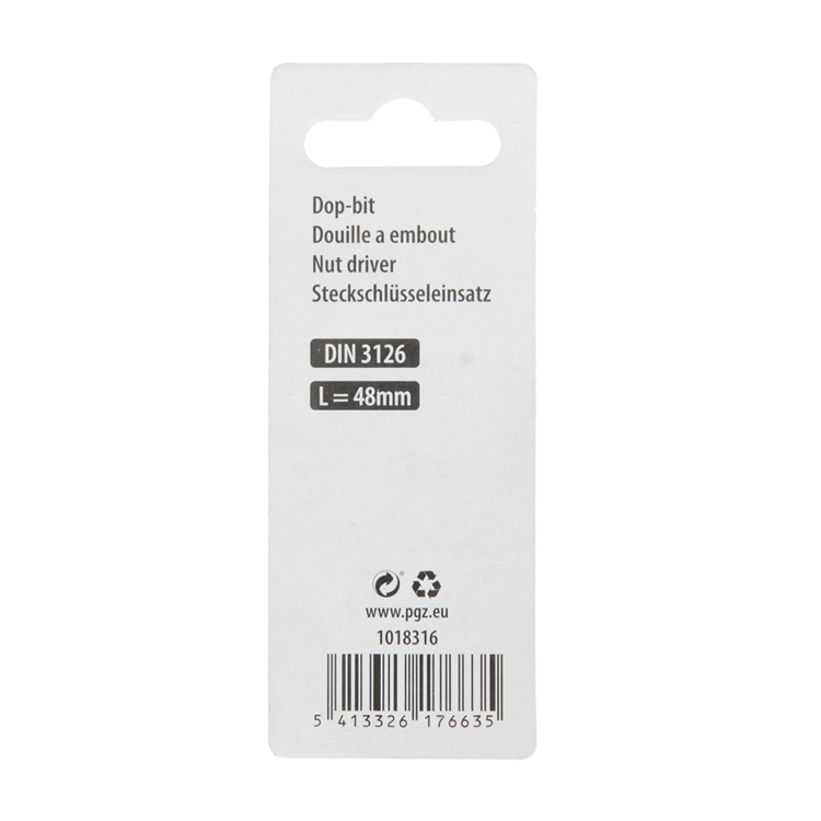Afbeelding laden in galerijviewer, Mack 1018316 - zeskantdop-bit magnet. 13mm | 5 stuks