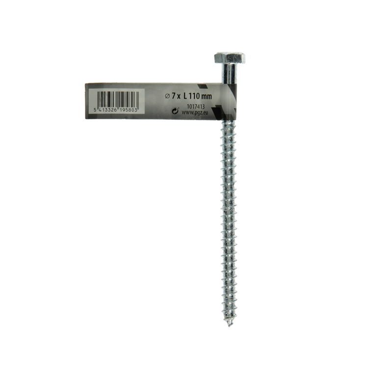 ギャラリービューアに画像をロードする, Mack 1017413 - houtdraadbout staal verzinkt 1 st 7 x 110 mm | 10 stuks