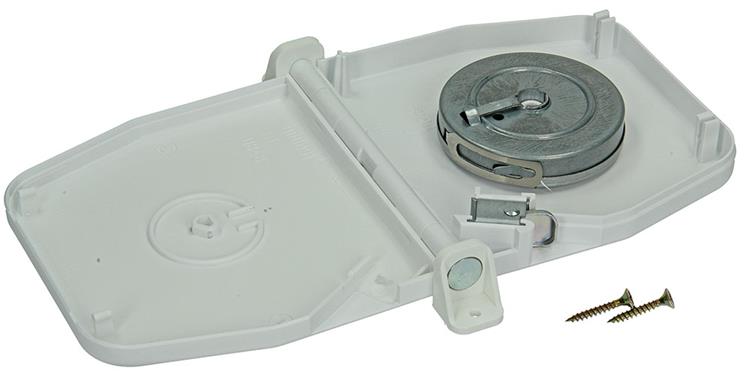 Afbeelding laden in galerijviewer, Mack 1010102 - 1 lintoproller orienteerbaar wit 6m 14mm | 5 stuks