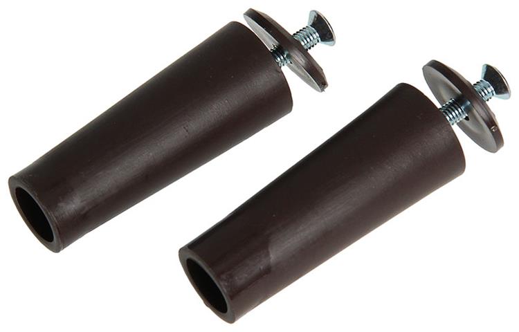 Laden Sie das Bild in Galerie -Viewer, Mack 1010113 - 2 stootdoppen bruin 60mm | 10 stuks