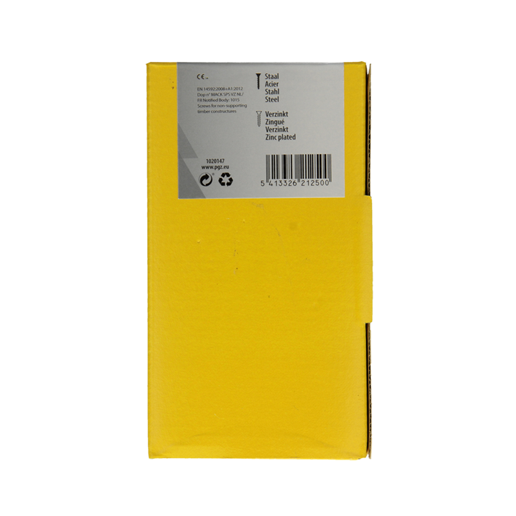 Afbeelding laden in galerijviewer, Mack 1020147 - spaanplaatschroef vz kp-zelfb.gvz 200st 4,5 x 50 mm | 2 stuks