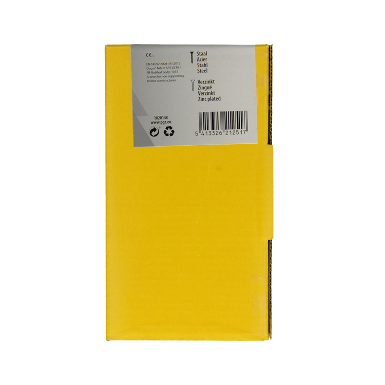 Afbeelding laden in galerijviewer, Mack 1020148 - spaanplaatschroef vz kp-zelfb.gvz 200st 4,5 x 60 mm | 2 stuks