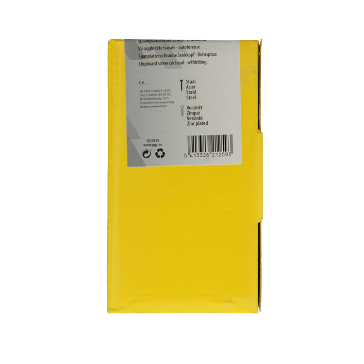 Afbeelding laden in galerijviewer, Mack 1020155 - spaanplaatschroef vz kp-zelfb.gvz 100st 5,0 x 80 mm | 3 stuks