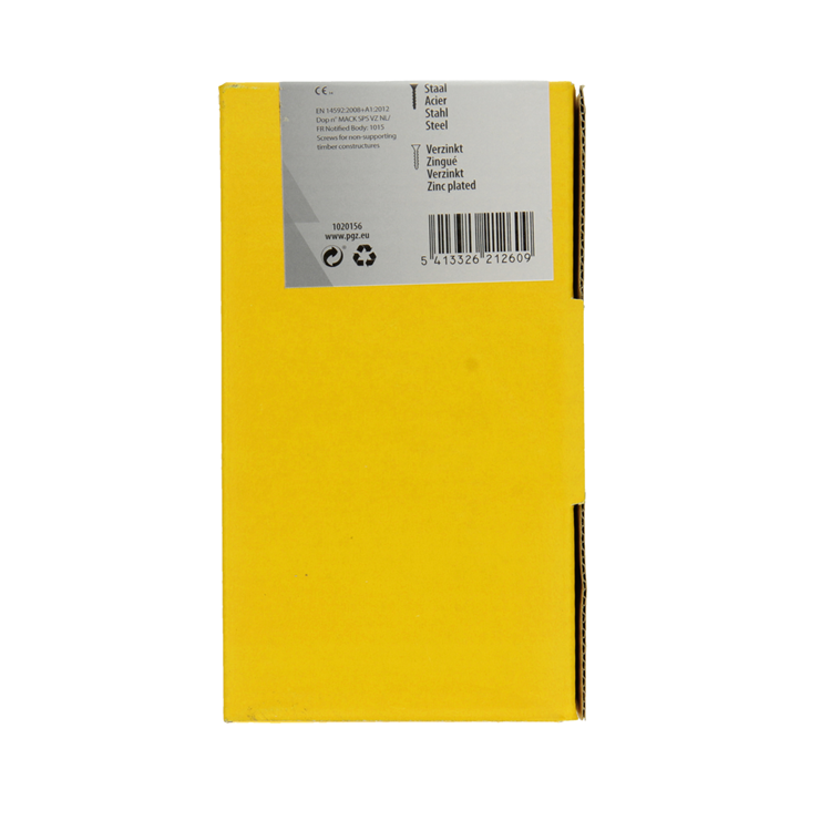 Afbeelding laden in galerijviewer, Mack 1020156 - spaanplaatschroef vz kp-zelfb.gvz 100st 5,0 x 90 mm | 2 stuks