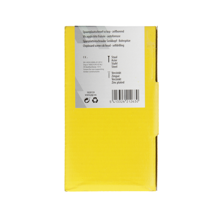 Afbeelding laden in galerijviewer, Mack 1020159 - spaanplaatschroef vz kp-zelfb.gvz 50 st 6,0 x 100 mm | 3 stuks