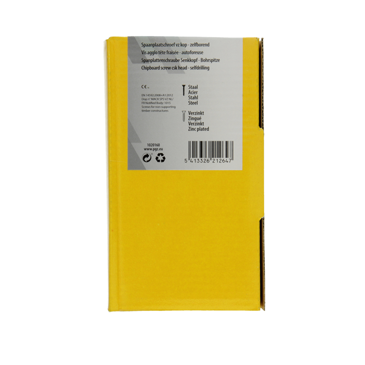 Afbeelding laden in galerijviewer, Mack 1020160 - spaanplaatschroef vz kp-zelfb.gvz 50 st 6,0 x 120 mm | 3 stuks
