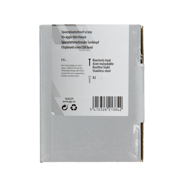 Afbeelding laden in galerijviewer, Mack 1020239 - spaanplaatschroef vz kop inox a2 200 st 4,5 x 35 mm | 2 stuks