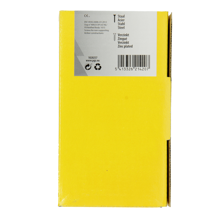 Afbeelding laden in galerijviewer, Mack 1020257 - spaanplaatschroef vz kop gvz 500 st 3,5 x 40 mm | 2 stuks