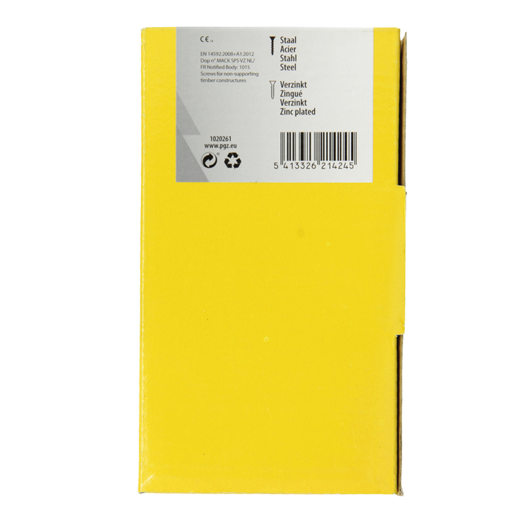Afbeelding laden in galerijviewer, Mack 1020261 - spaanplaatschroef vz kop gvz 500 st 4,0 x 35 mm | 2 stuks