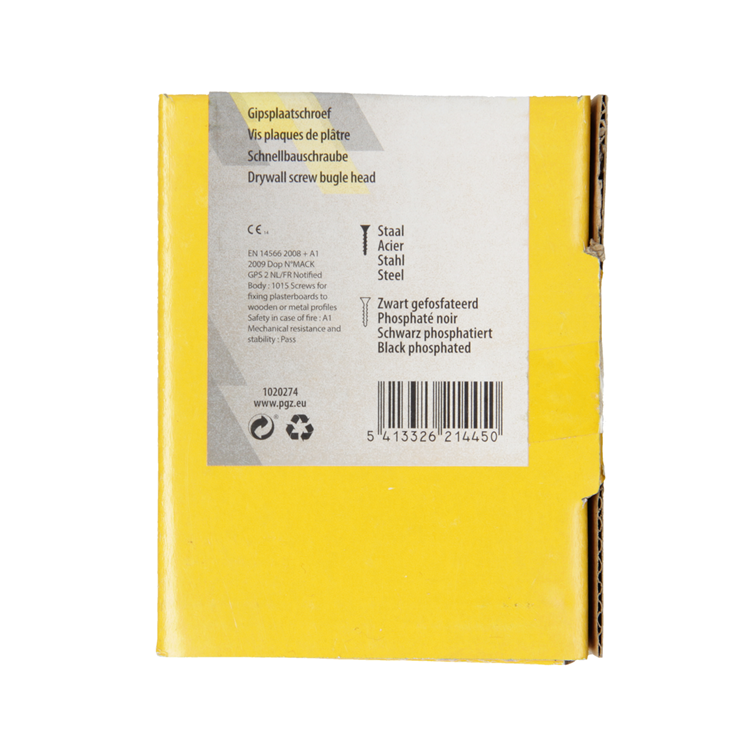 Afbeelding laden in galerijviewer, Mack 1020274 - gipsplaatschroef zwart gefosfat. 500 st 3,5 x 25 mm | 5 stuks