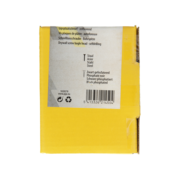 Afbeelding laden in galerijviewer, Mack 1020278 - gipsplaatschrf tekspunt zwart gefosfat. 500 st 3,5 x 25 mm | 5 stuks