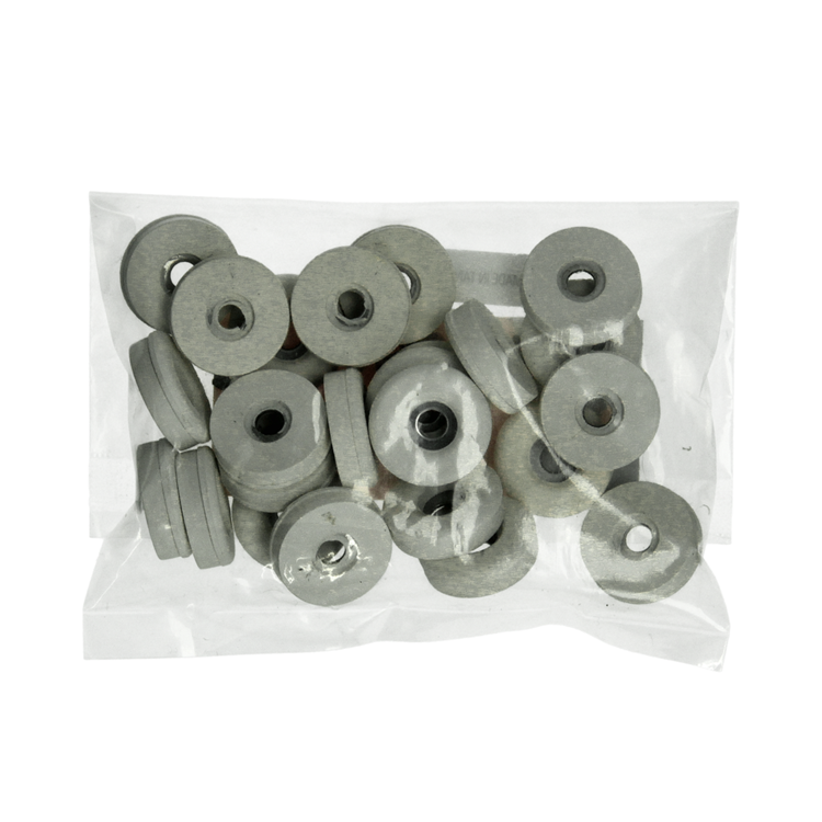Chargez l'image dans la visionneuse de la galerie, Mack 1047751 - stoeldop rubber wit ø 23 mm 24 st pcs | 6 stuks