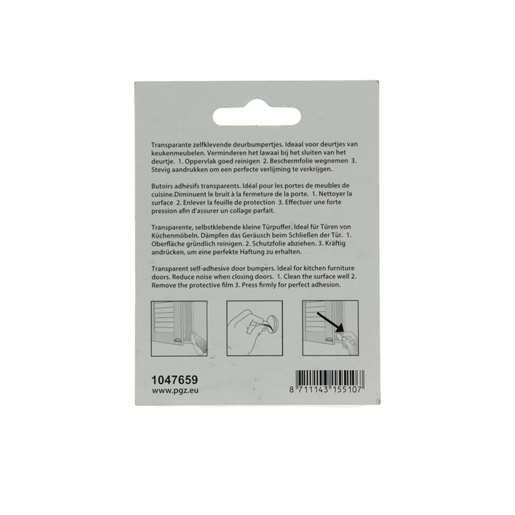 Afbeelding laden in galerijviewer, Mack 1047659 - geluidsdemper zelfklevend transparant ø 13 mm 12 st pcs | 12 stuks