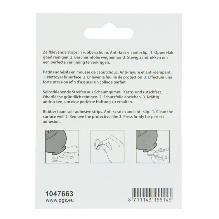 Afbeelding laden in galerijviewer, Mack 1047663 - rubberstrip zelfklevend zwart ø 19 mm 12 st pcs | 12 stuks