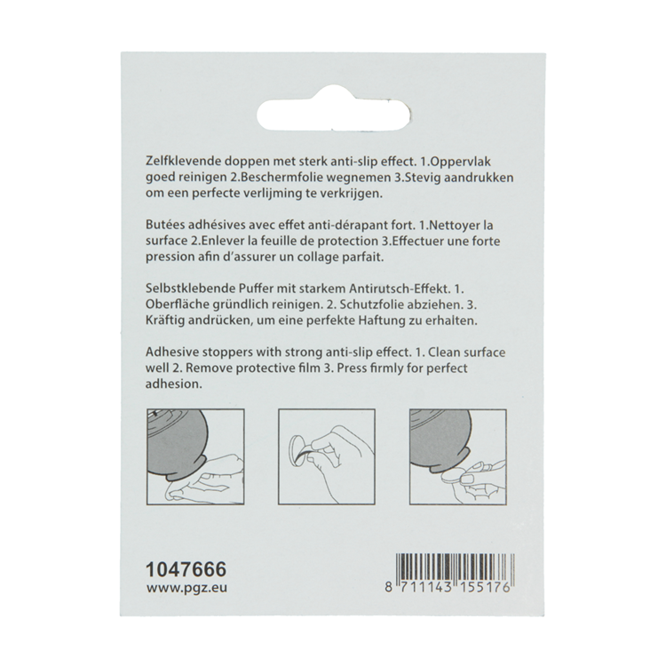 Afbeelding laden in galerijviewer, Mack 1047666 - antislipstrip zelfklevend transparant ø 30 mm 4 st pcs | 12 stuks