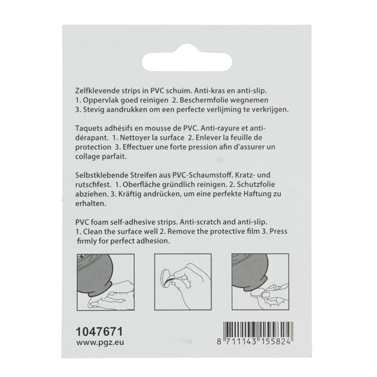 Afbeelding laden in galerijviewer, Mack 1047671 - antislipstrip zelfklevend zwart ø 28 mm 6 st pcs | 12 stuks