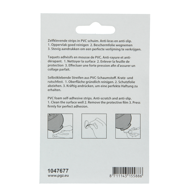 Afbeelding laden in galerijviewer, Mack 1047677 - schuimstrip zelfklevend wit 15 x 15 mm 40 st pcs | 6 stuks