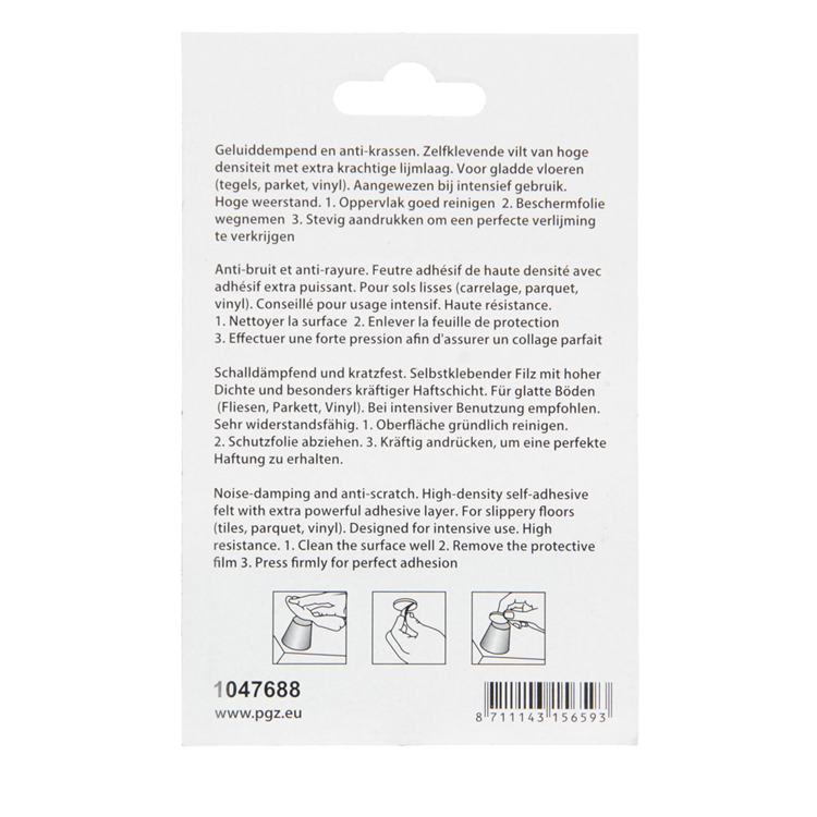 Chargez l'image dans la visionneuse de la galerie, Mack 1047688 - super-vilt zelfklevend beige 25 x 25 mm 12 st pcs | 12 stuks