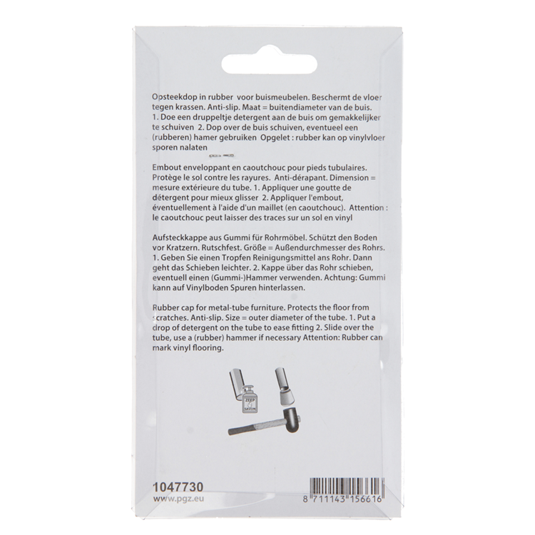 Afbeelding laden in galerijviewer, Mack 1047730 - opsteekdop rubber zwart ø 28 mm 4 st pcs | 6 stuks