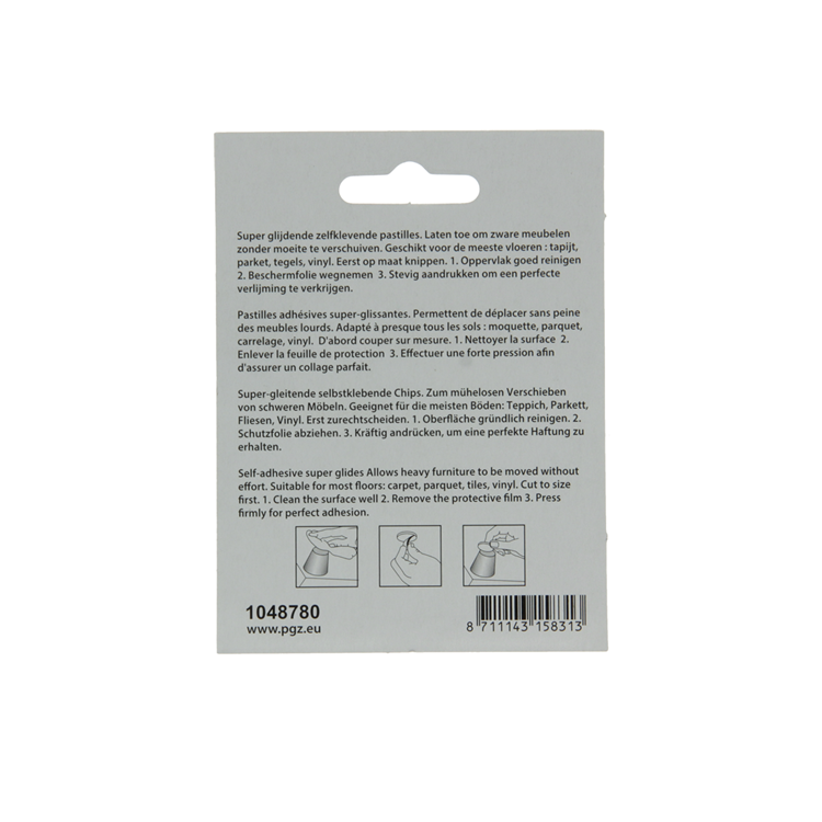 Afbeelding laden in galerijviewer, Mack 1048780 - super glijpastille zelfklevendbruin ø 30 mm 4 st pcs | 12 stuks